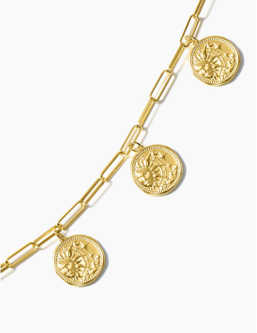 Bracelet Le Trésor Trio doré