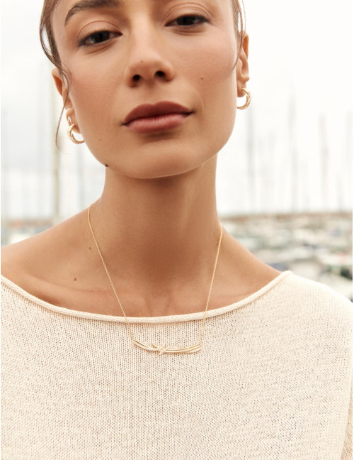 Collier Amarres doré