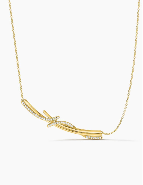 Collier Amarres doré