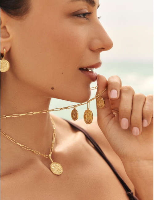 Collier Le Trésor Trio doré