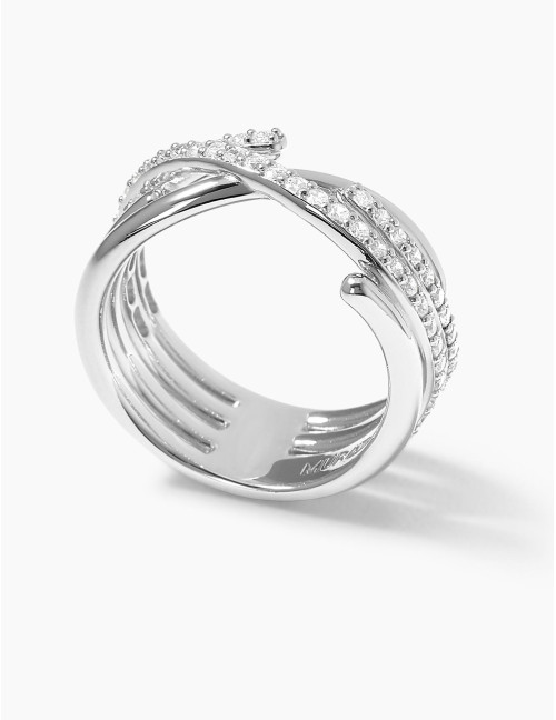 Bague Amarres Double argent
