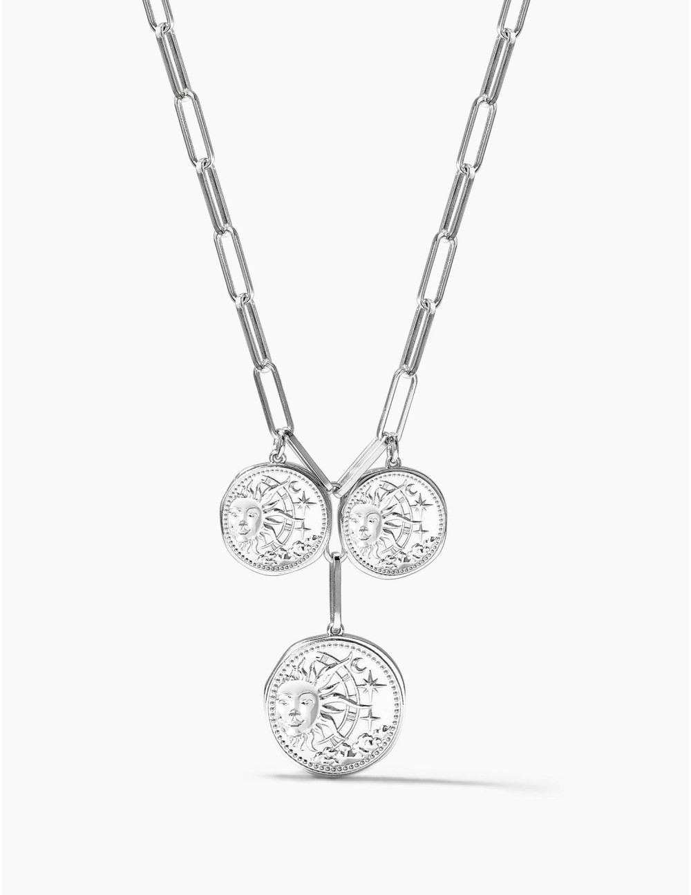 Collier Le Trésor Trio argent