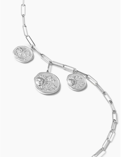 Collier Le Trésor Trio argent