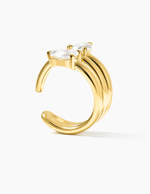 Ear cuff La Veille doré