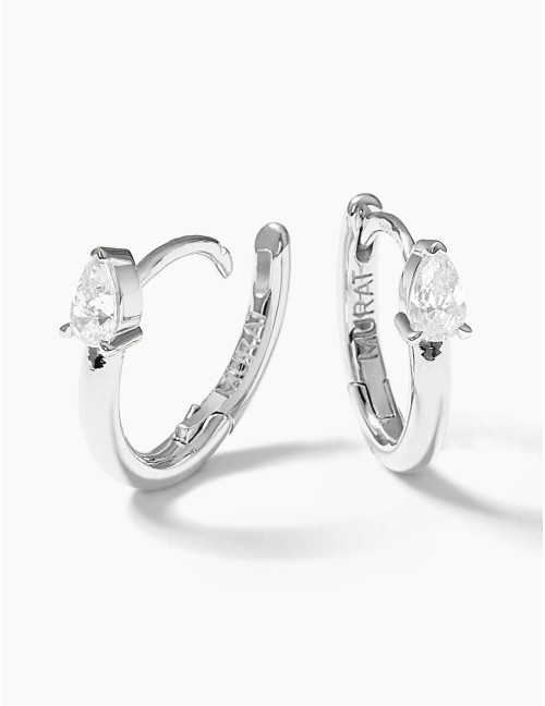 Boucles d'oreilles La Veille argent