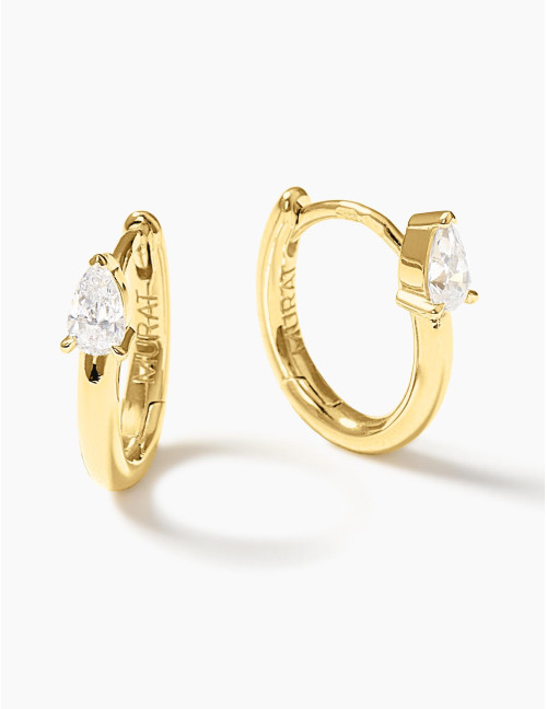Boucles d'oreilles La Veille dorées