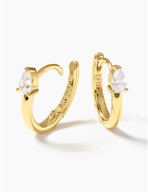 Boucles d'oreilles La Veille dorées