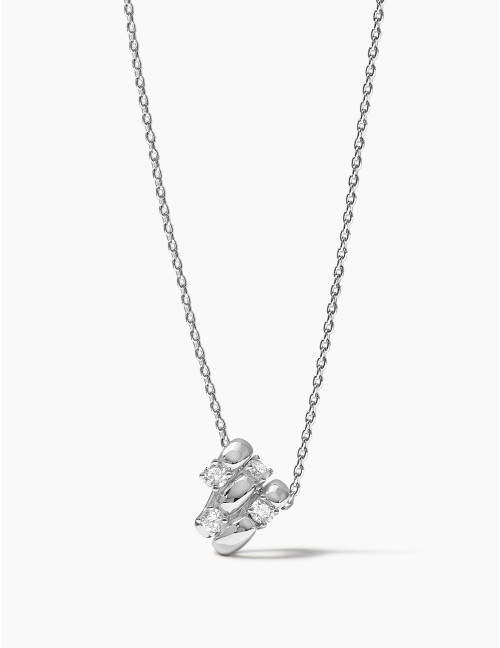 Collier Jour J argent