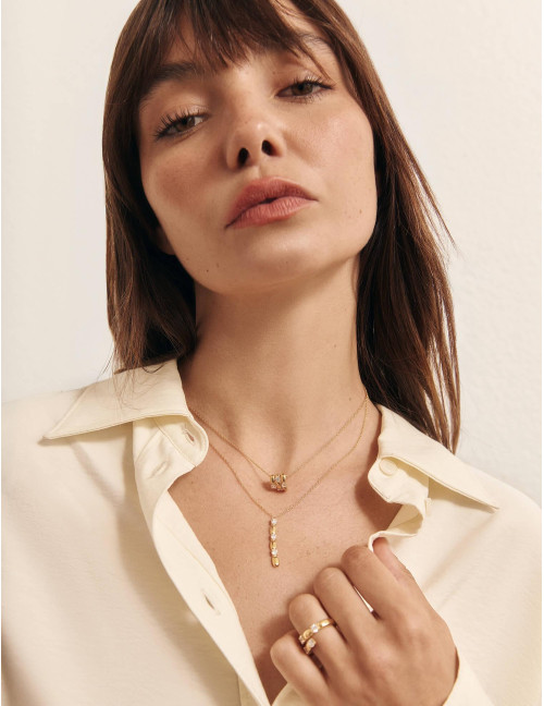 Collier Jour J doré