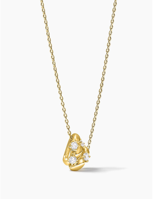 Collier Jour J doré