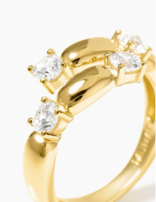 Bague Jour J dorée