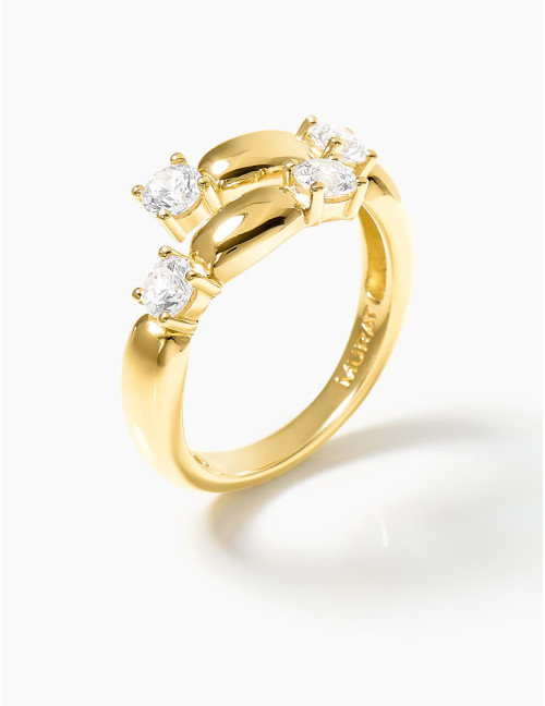 Bague Jour J dorée