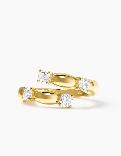 Bague Jour J dorée