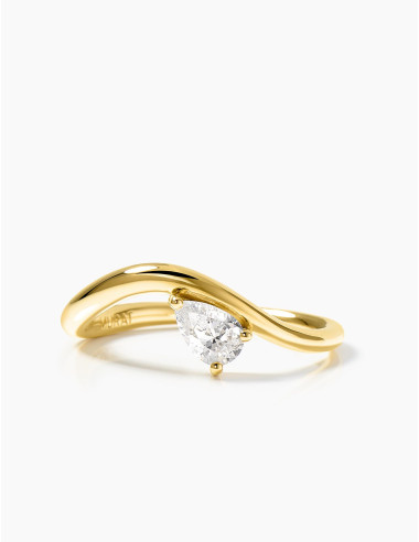 Bague Le Retour dorée