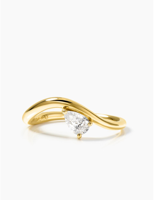 Bague Le Retour dorée