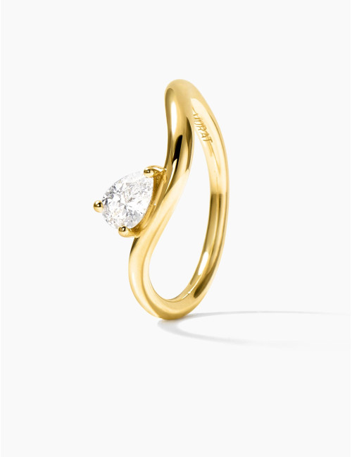 Bague Le Retour dorée