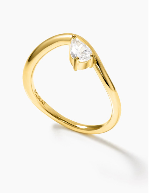Bague Le Retour dorée