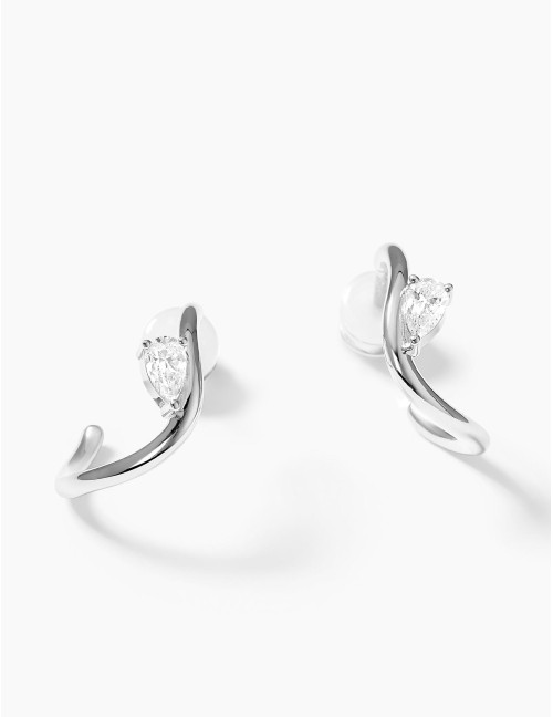 Boucles d'oreilles Le Retour argent