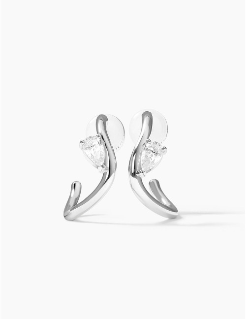 Boucles d'oreilles Le Retour argent