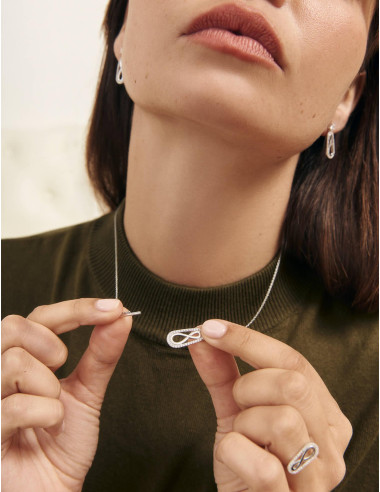 Collier L'Infini argent