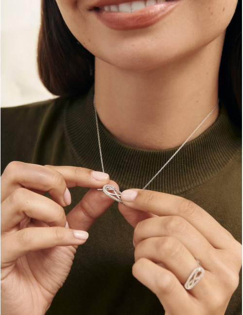 Collier L'Infini argent