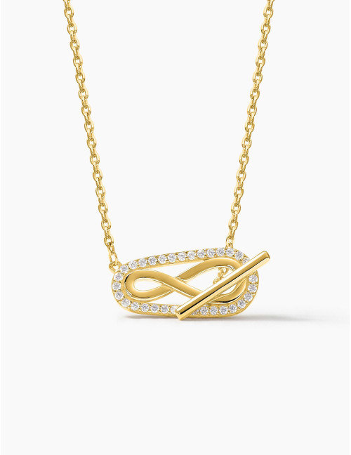 Collier L'Infini doré