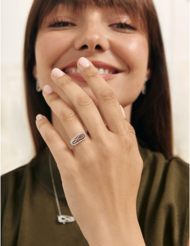 Bague L'Infini argent