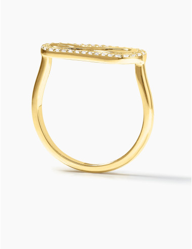 Bague L'Infini dorée