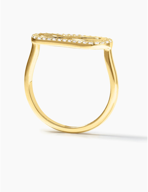 Bague L'Infini dorée