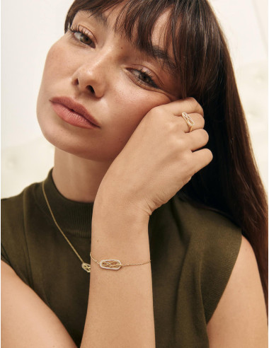 Bracelet L'Infini doré
