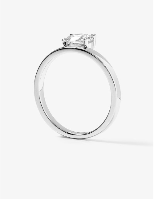Bague Madeleine Suspendue argent