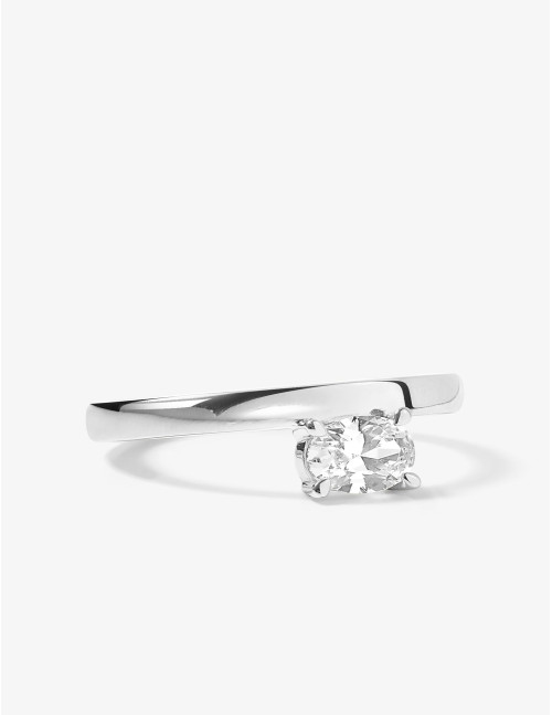 Bague Madeleine Suspendue argent
