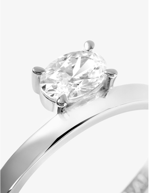 Bague Madeleine Suspendue argent
