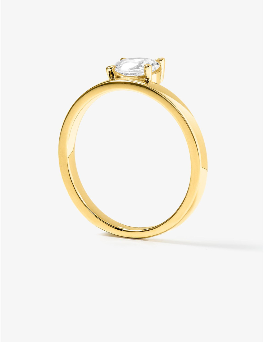 Bague Madeleine Suspendue dorée