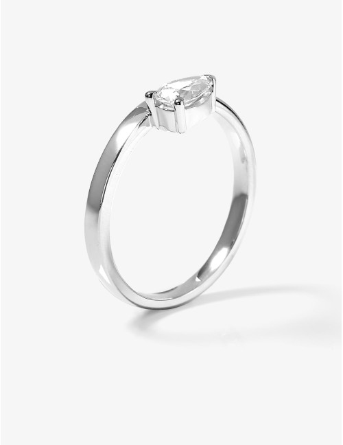 Bague Vivienne Suspendue argent