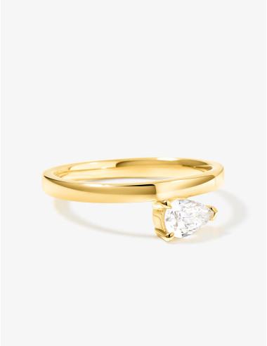 Bague Vivienne Suspendue dorée