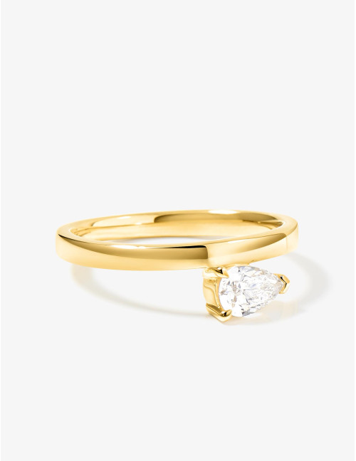 Bague Vivienne Suspendue dorée