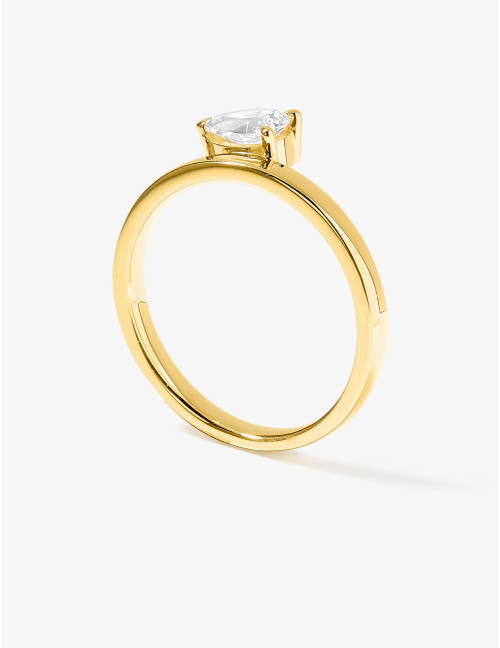 Bague Vivienne Suspendue dorée