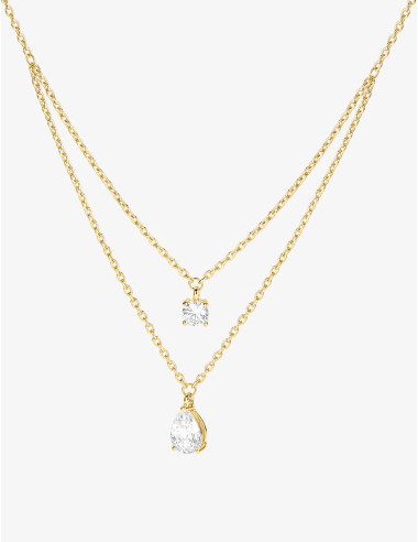 Collier Saint-Louis & Vivienne doré