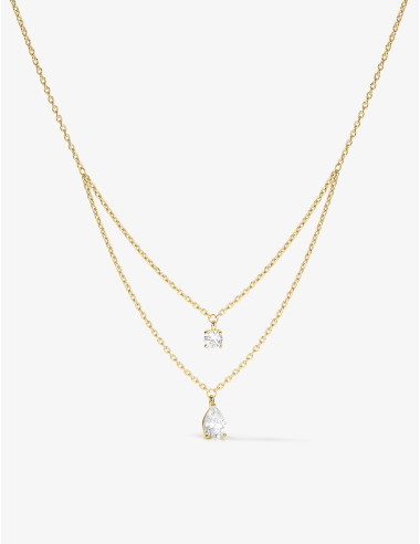 Collier Saint-Louis & Vivienne doré