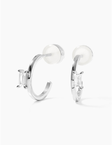 Boucles d'oreilles Saint-Honoré Suspendue argent