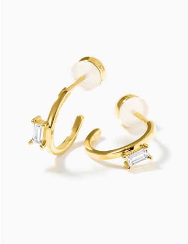 Boucles d'oreilles Saint-Honoré Suspendue dorées
