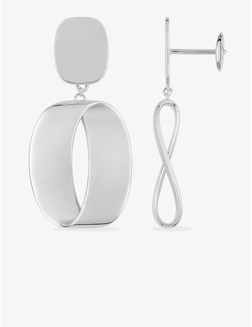 Boucles d’oreilles Ruban pendantes