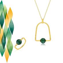 💙Coup de cœur du jour 💙 La parure Aventure @muratparisofficial en plaqué or et ornée d’une malachite à -50 % ⭐️ On adore la bague (39,50€) et le collier (79,50 €) sur le site www.murat-paris.com💙 #shopping #shoppingonline #soldes #sales #salestips #coupdecoeur #bijoux #bijouxfemme #bijouxlovers #jewelry #jewels #jewelryaddict #jewelrygram #bague #collier #malachite #green #colour #bijouxdujour #ilovemuratparis 💙
